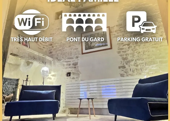 Chez Lydia - Loft Cosy, Depart Canoe A Pied, Proche Pont-Du-Gard Et Uzes