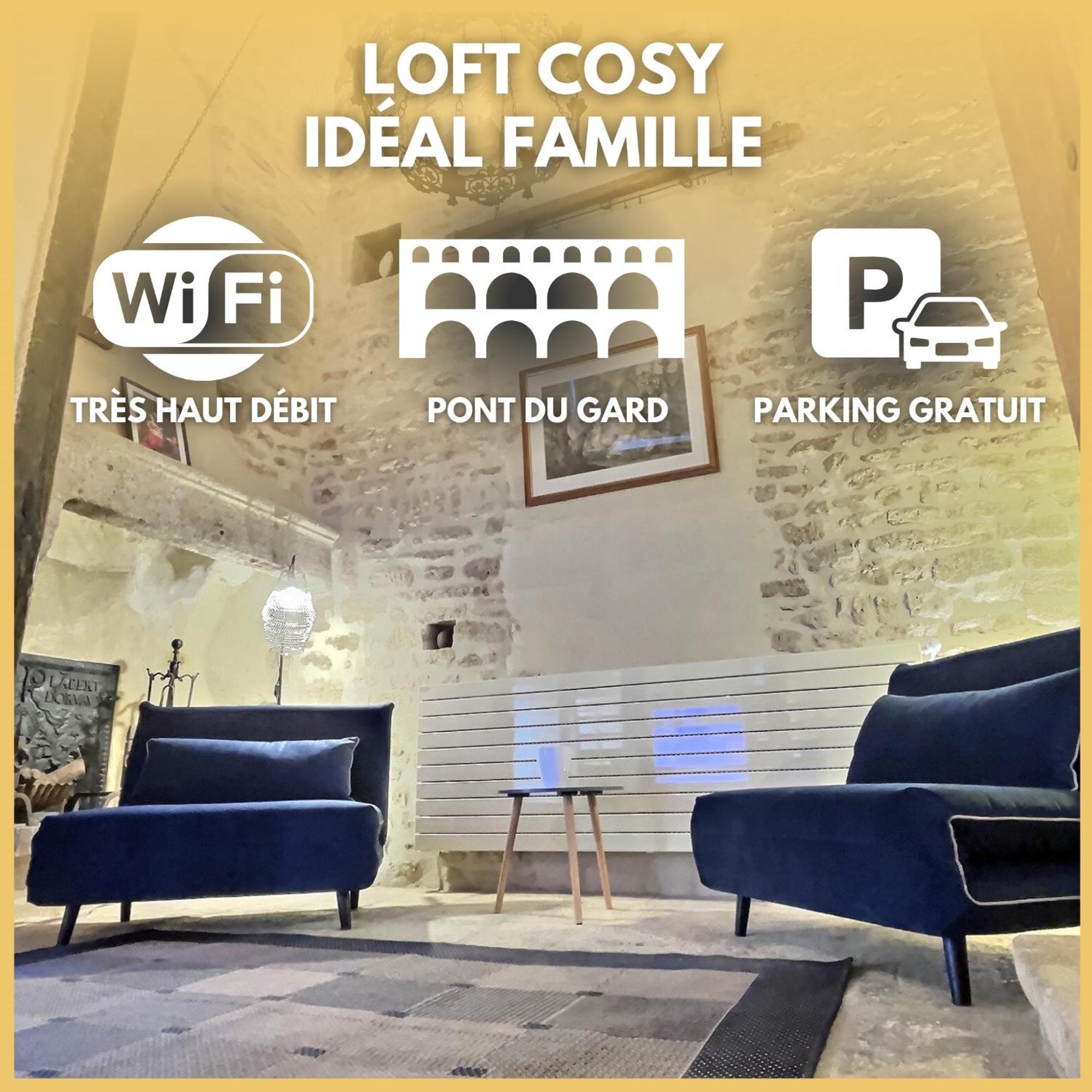 Apartment Chez Lydia - Loft Cosy, Depart Canoe A Pied, Proche Pont-du-gard Et Uzes *