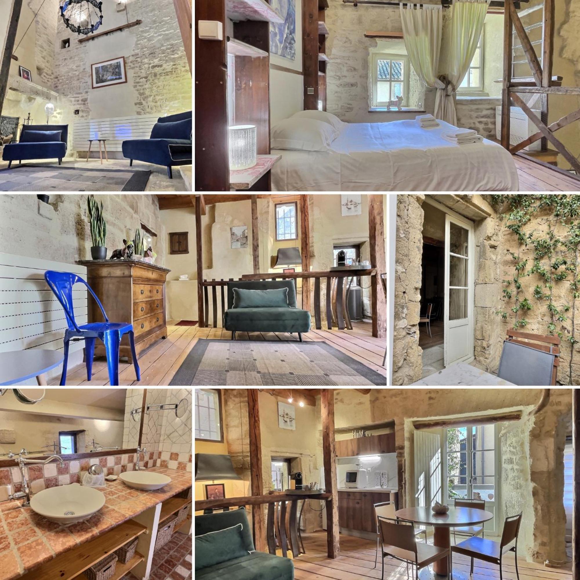 Chez Lydia - Loft Cosy, Depart Canoe A Pied, Proche Pont-du-gard Et Uzes